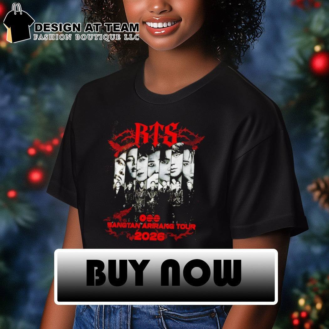Bangtan Arirang Tour 2026 B.T.S Boyband vintage shirt