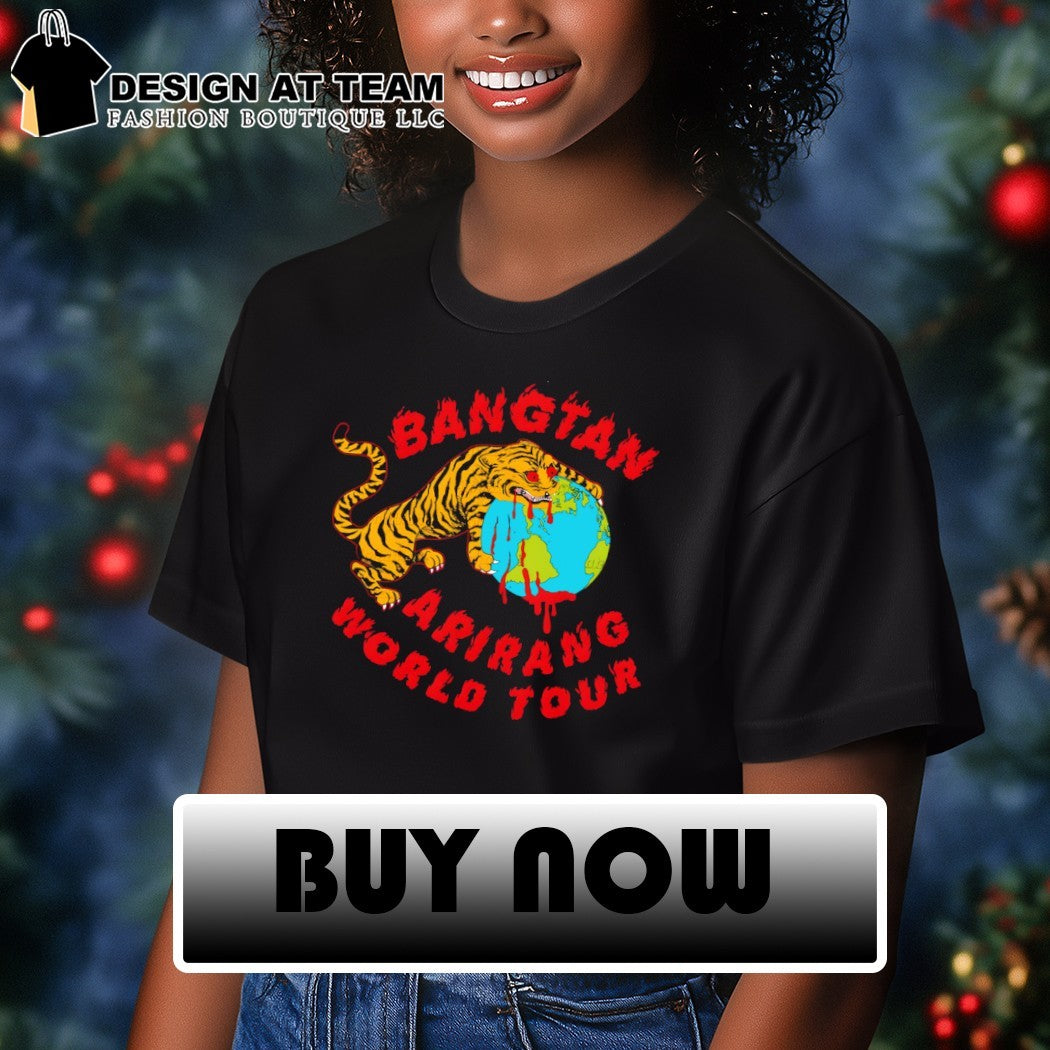 Bangtan Arirang World Tour Tiger shirt