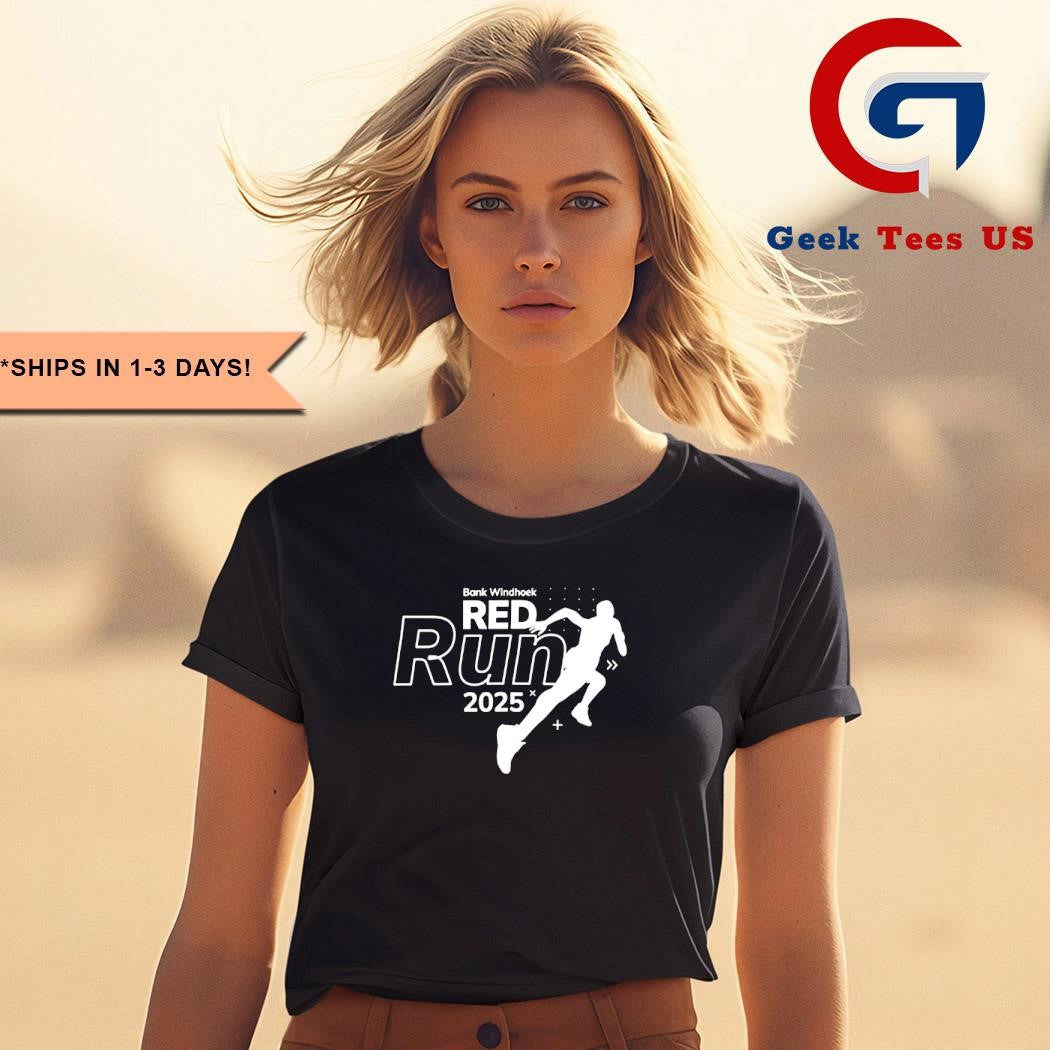 Bank Windhoek red run 2025 shirt