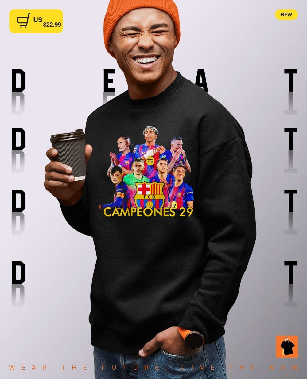 Barcelona Campeones Barca 29 2025-26 Liga 2026 Champions shirt