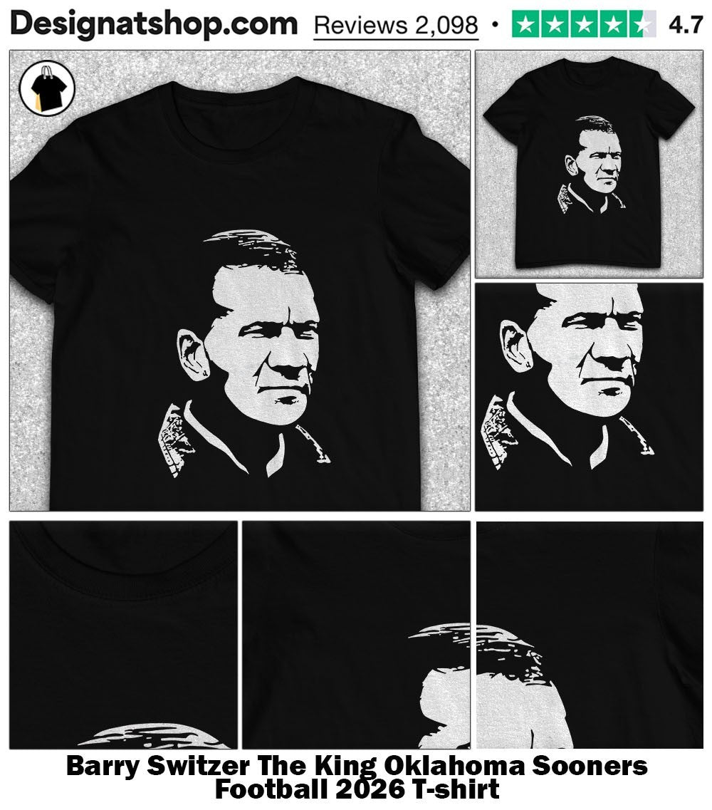 Barry Switzer The King Oklahoma Sooners Football 2026 shirt