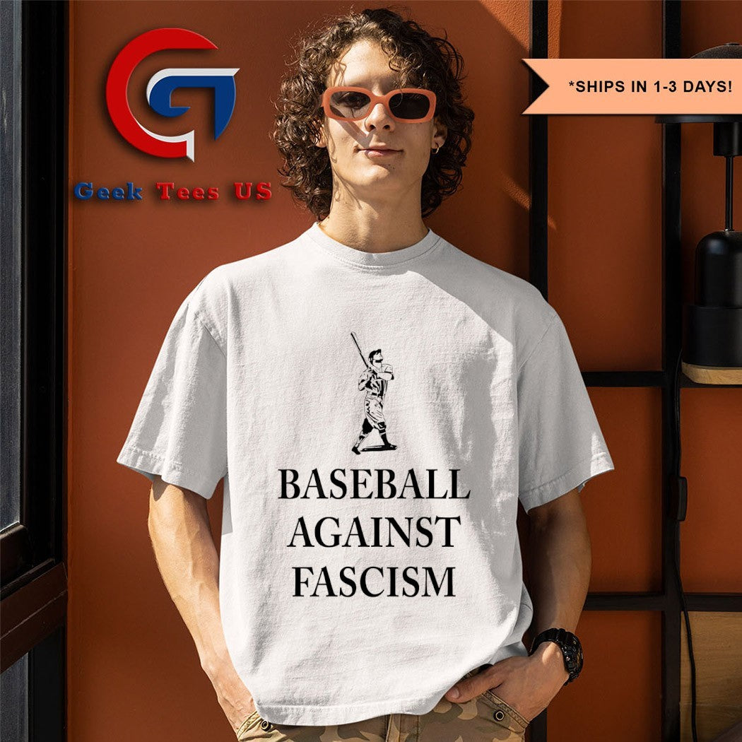 Baseball Against Fascism shirt