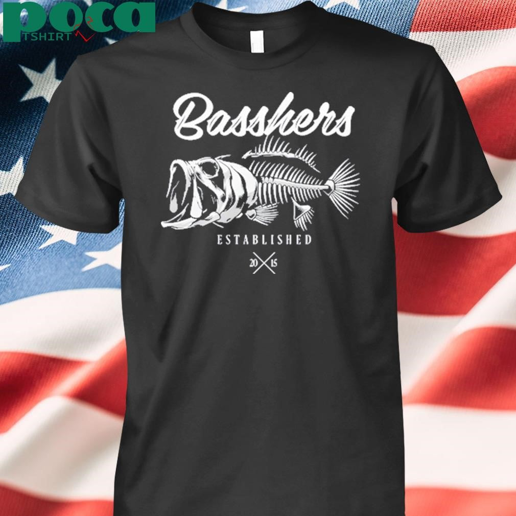 Basshers Established 2015 Tee Shirt