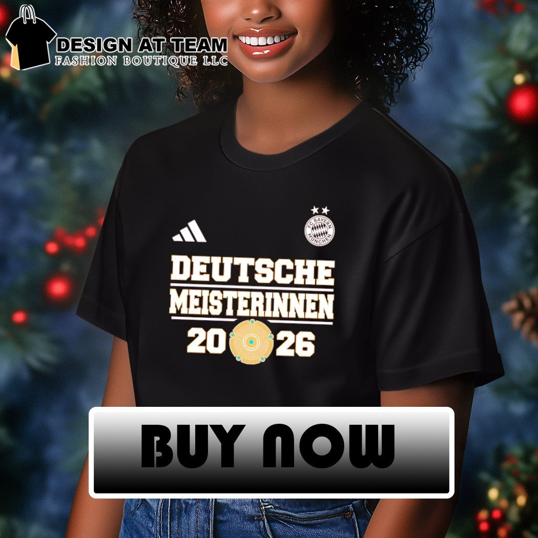 Bayern Munich FC Deutscher Meister Champions 2026 shirt