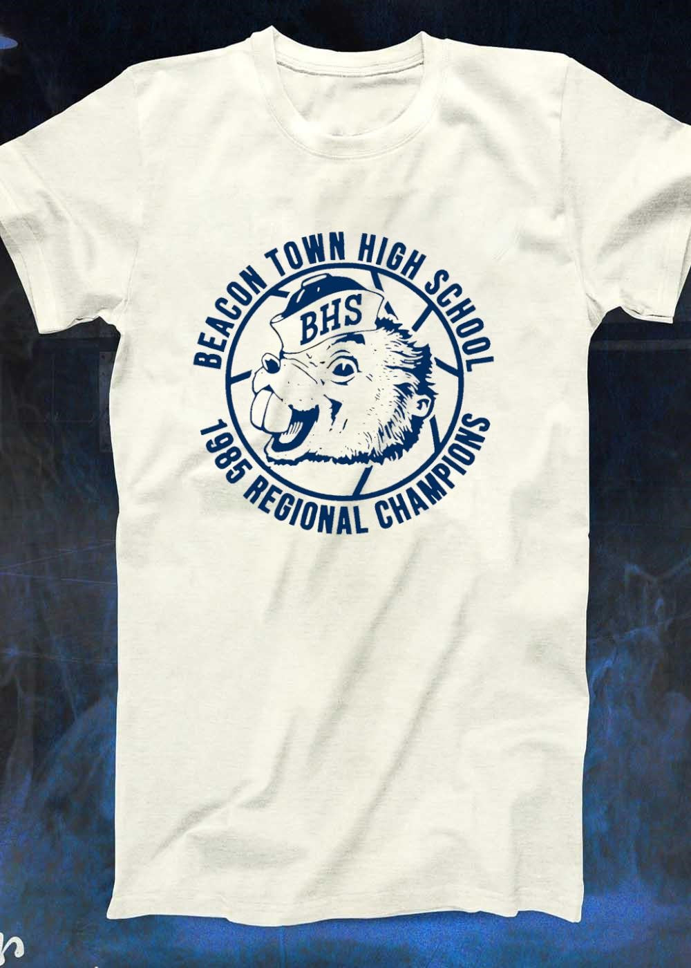 Beacon Town High School 1985 Regional Champions Beaver BHS T-Shirt