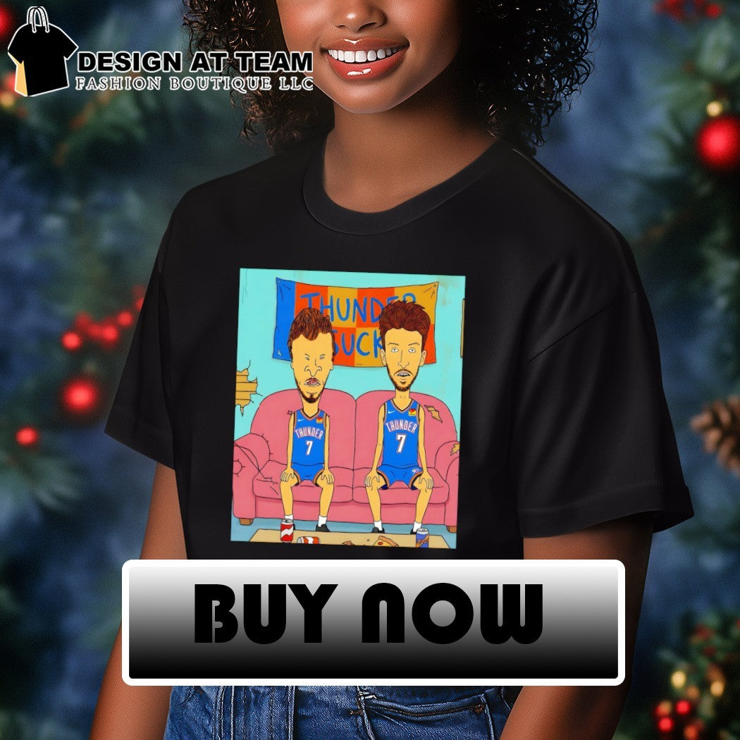 Beavis and Butt-Head Chet Holmgren Oklahoma City Thunder NBA Basketball 2026 shirt
