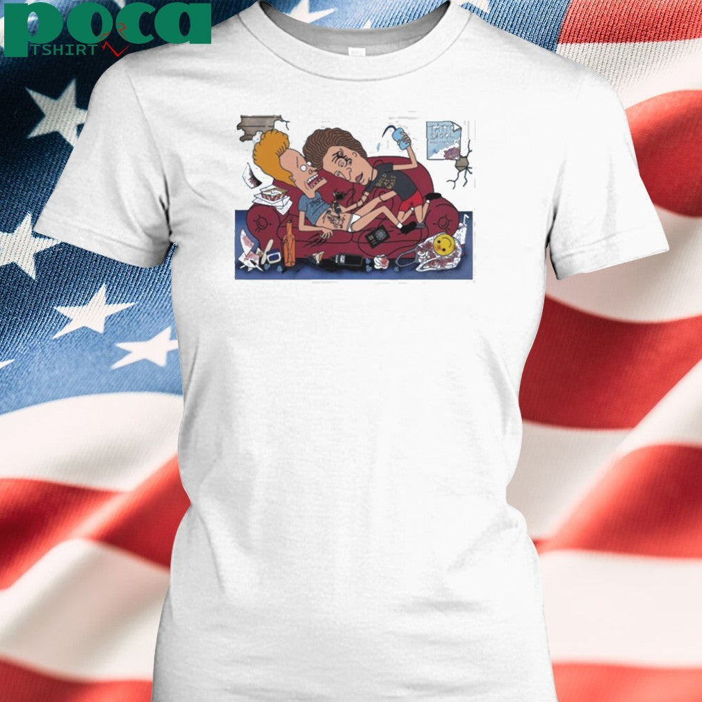 Beavis and Butt Head Tattoo Sxool Bold Ass Brass shirt