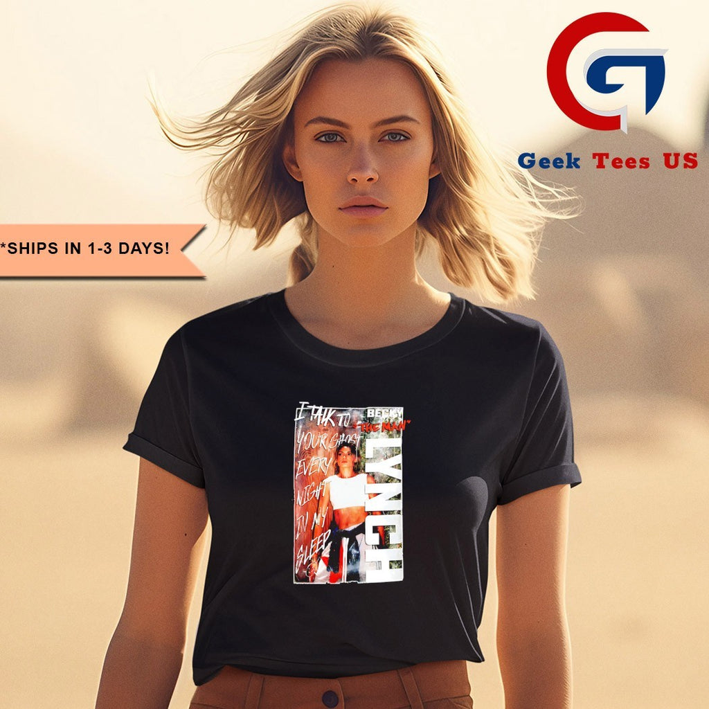 Becky Lynch wrestling The Man Ghost shirt