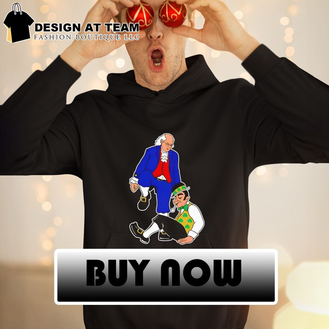 Ben Franklin Sixers Philadelphia 76ers kicking Boston Celtics suck 2026 shirt