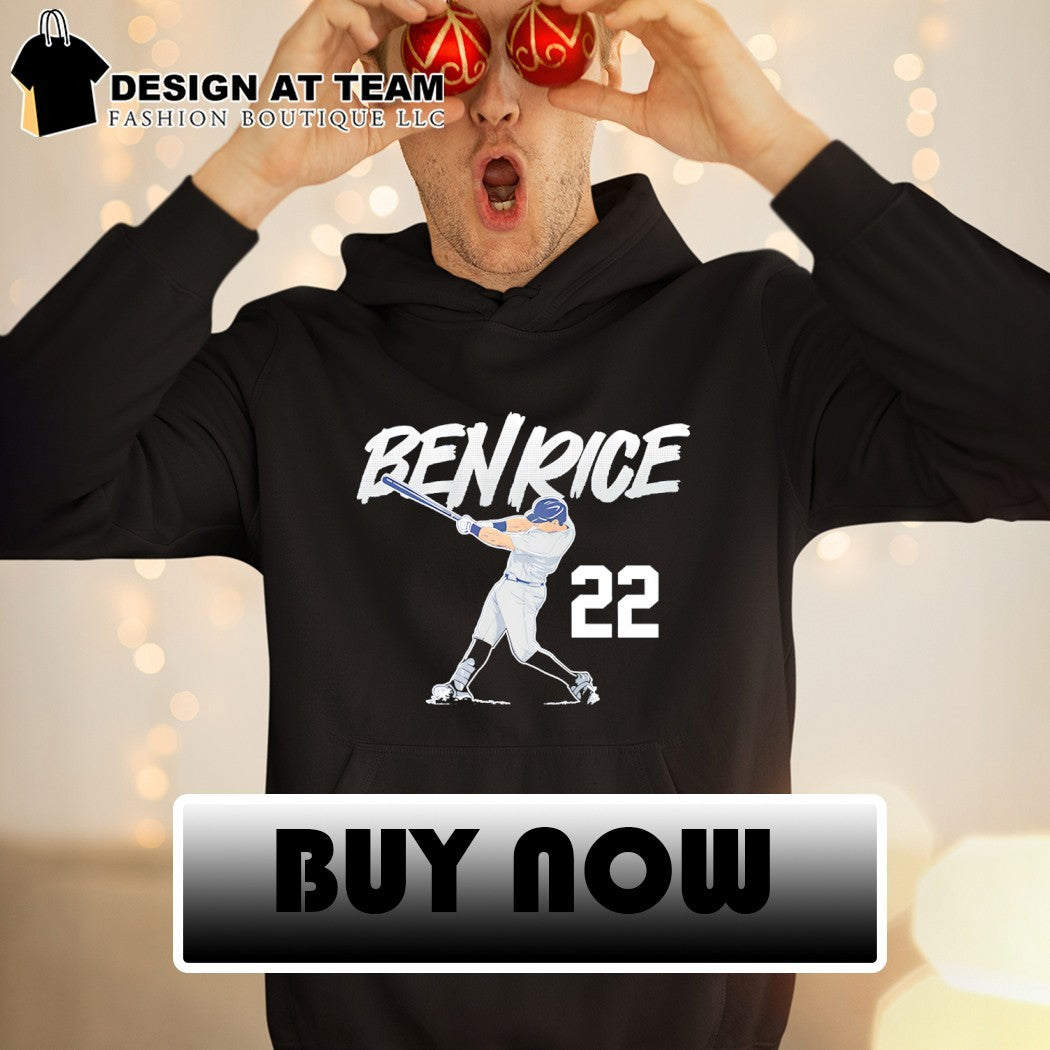 Ben Rice 22 New York Yankees Baseball Slugger Swing Number shirt