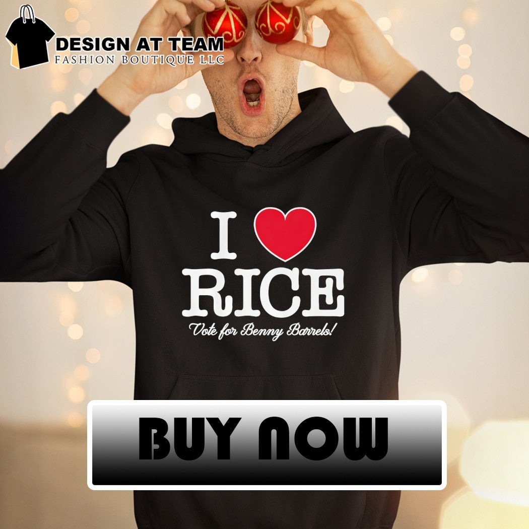Ben Rice I love Rice Vote for Benny Barrels New York Yankees Baseball shirt