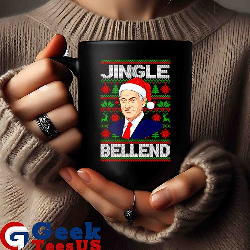 Benjamin Netanyahu Jingle Bell End ugly Christmas 2025 shirt