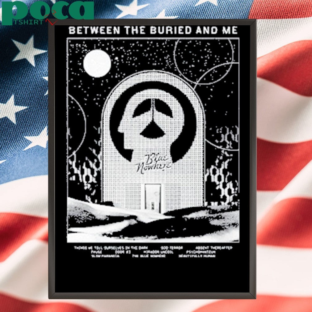 Between The Buried And Me Tbn Tracklist Shirt