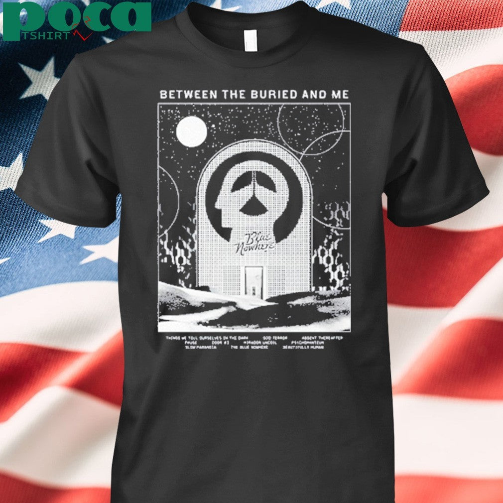 Between The Buried And Me Tbn Tracklist Shirt