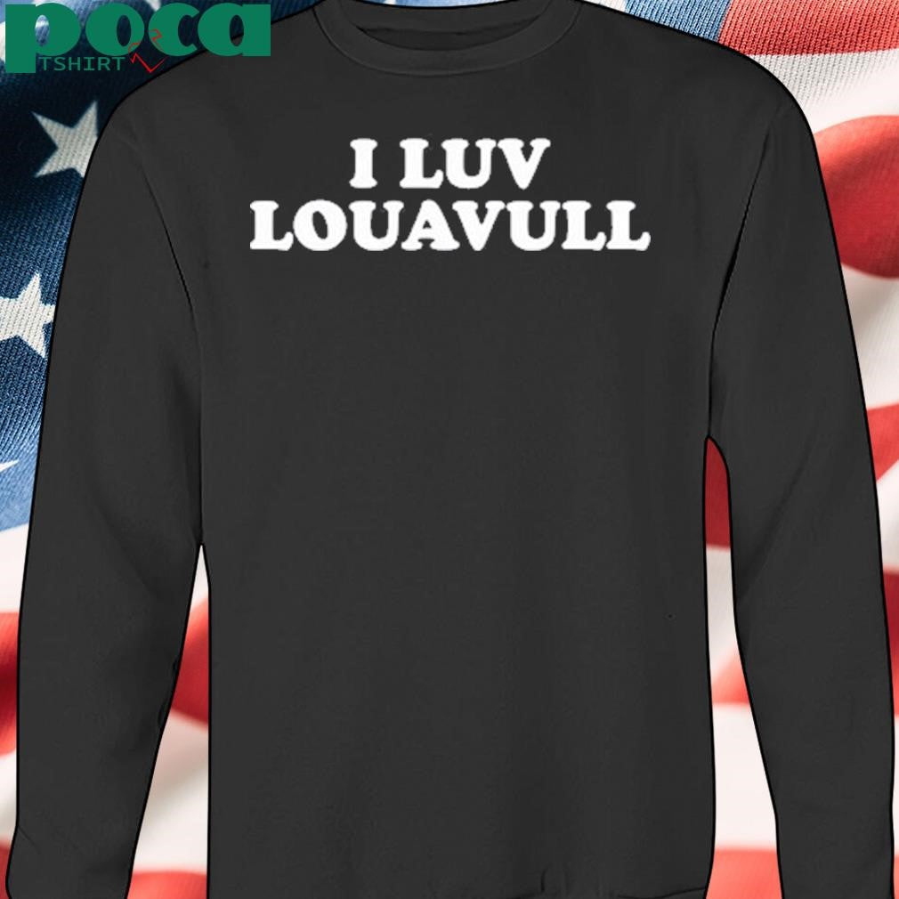 Beverly Jones Wearing I Luv Louavull Shirt