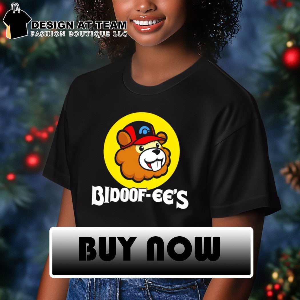 Bidoof Ee’s Bidoof Buc-Ee’s parody logo shirt