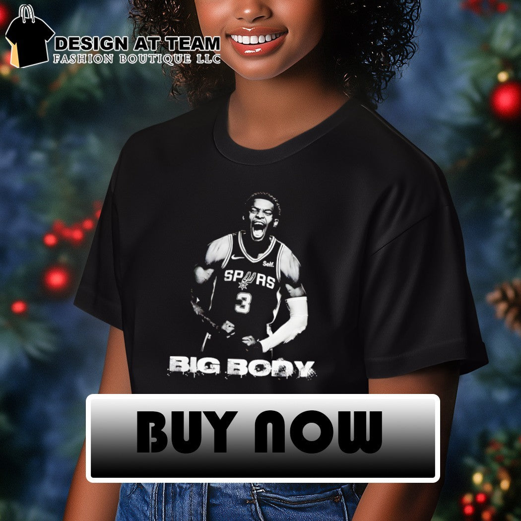 Big Body Keldon Johnson Junkyard Dog Spurs Basketball Player Graphic shirt