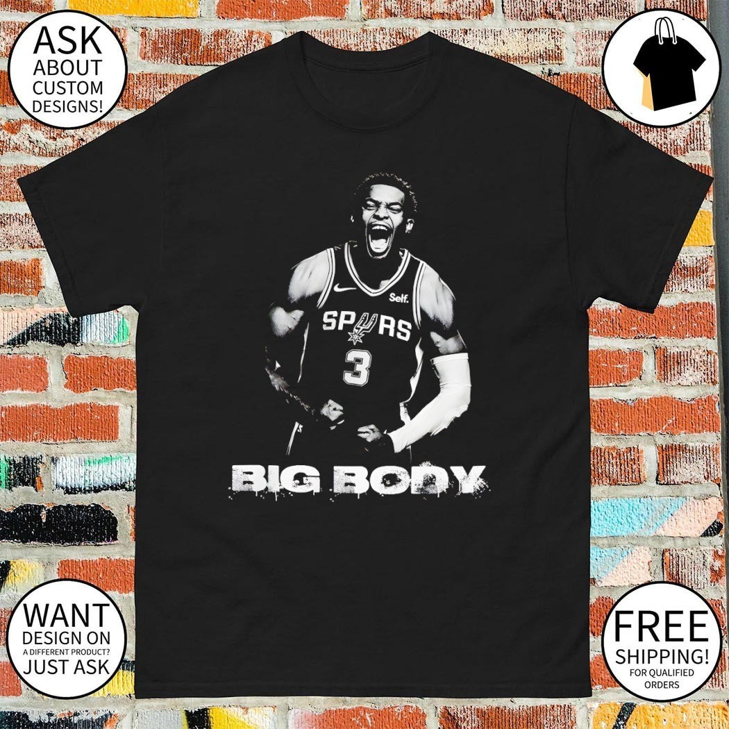 Big Body Keldon Johnson Junkyard Dog Spurs Basketball Player Graphic shirt