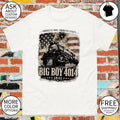 Big Boy 4014 Steam Locomotive 1941 American flag vintage shirt