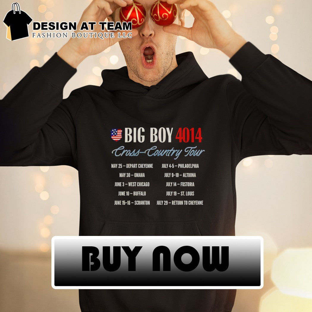 Big Boy 4014 Tour America 250th Train Cross Country Tour shirt