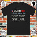 Big Boy 4014 Tour America 250th Train Cross Country Tour shirt