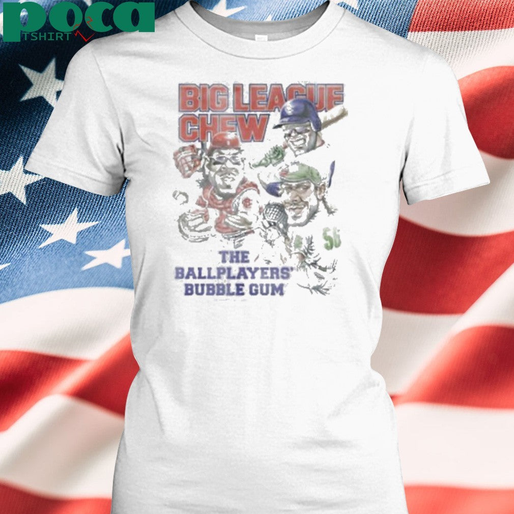 Big League Chew The Ballplayers Bubble Gum shirt