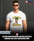 Big Mac Mark McGwire Oakland Athletics Baseball MLB 2025 caricature shirt