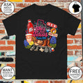 Big Red Whataburger Buc-ee’s H-E-B Texas Icons she’s from Texas I can tell text shirt