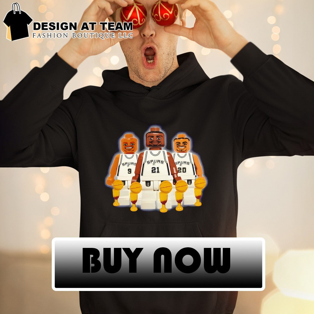 Big Three Stephon Castle Tony Parker San Antonio Spurs Basketball NBA 2026 shirt