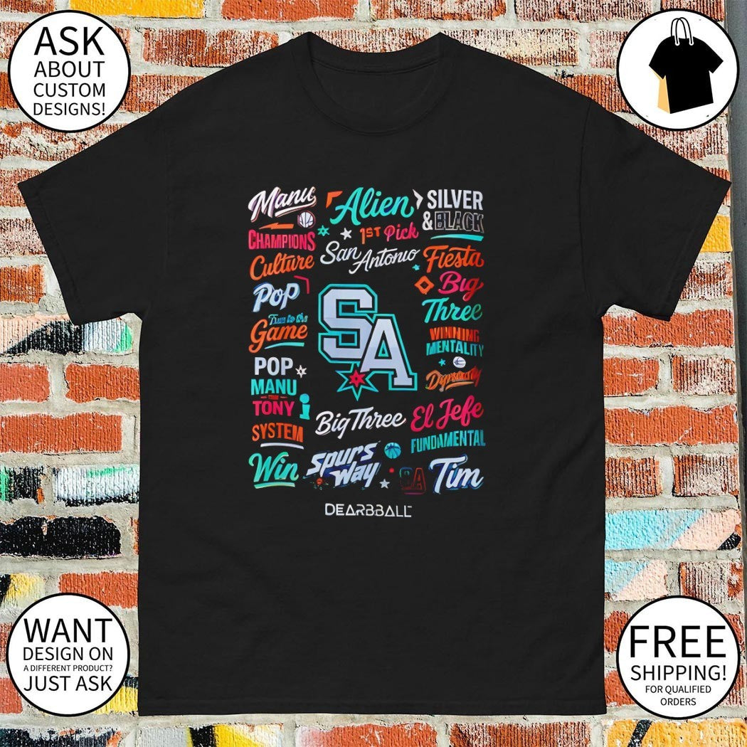 Big Three Tim Duncan Tony Parker and Manu Ginobili Alien San Antonio Spurs Basketball 2026 shirt