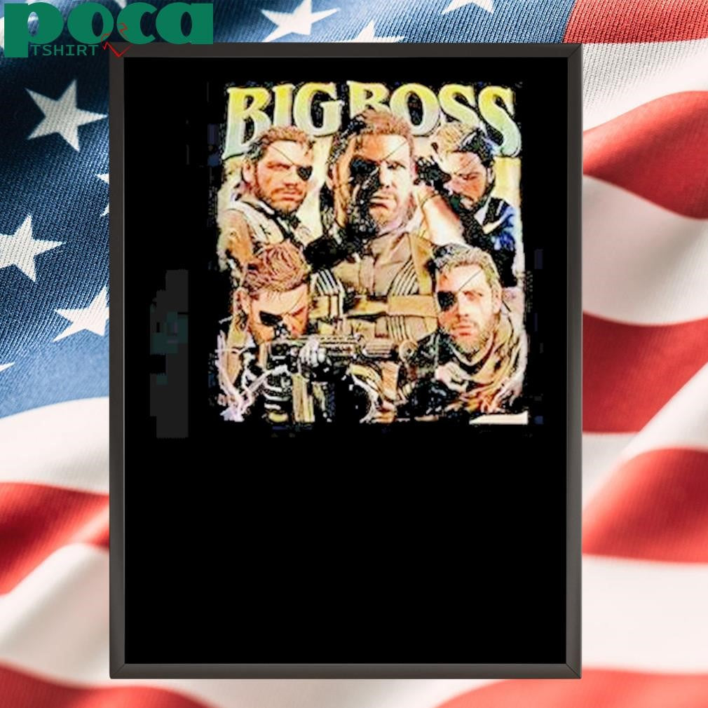 Big Time SamBig Boss Metal Gear Vintage Shirt
