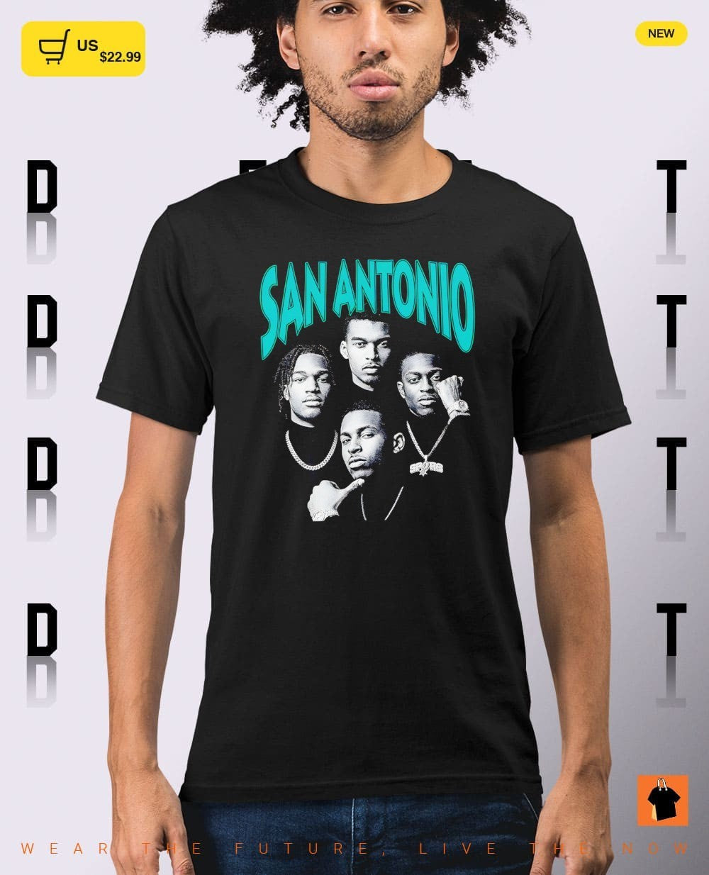 Big four players San Antonio Spurs Basketball NBA vintage shirt