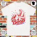 Bigfoot and eagle bird Boop 4th of July shirt