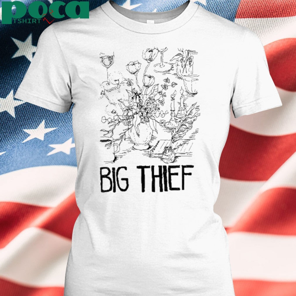 Bigthief Flowers & Candles T-Shirt