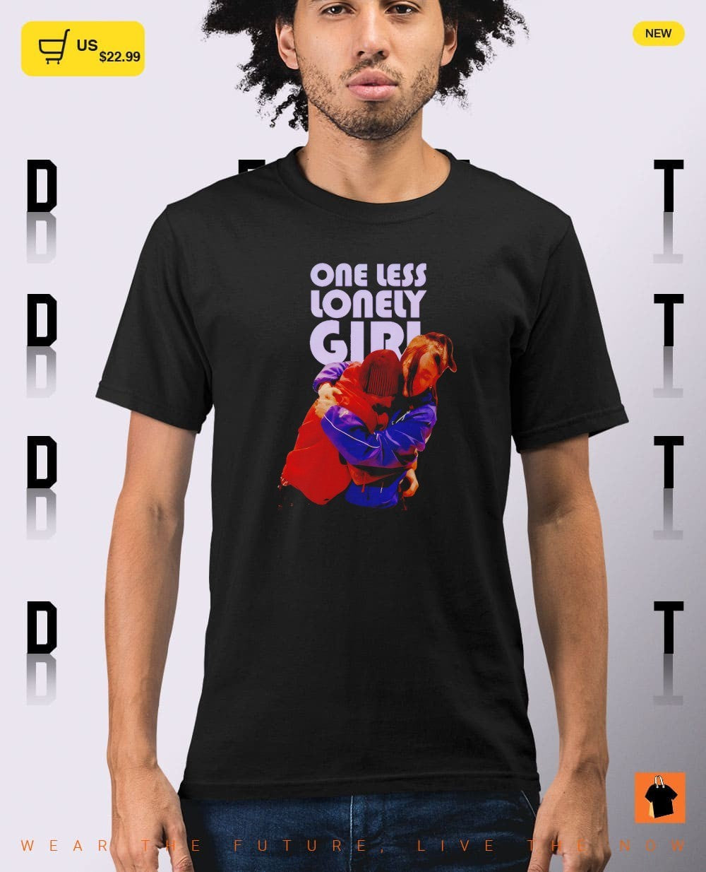 Billie Eilish Justin Bieber Coachella 2026 One Less Lonely Girl shirt