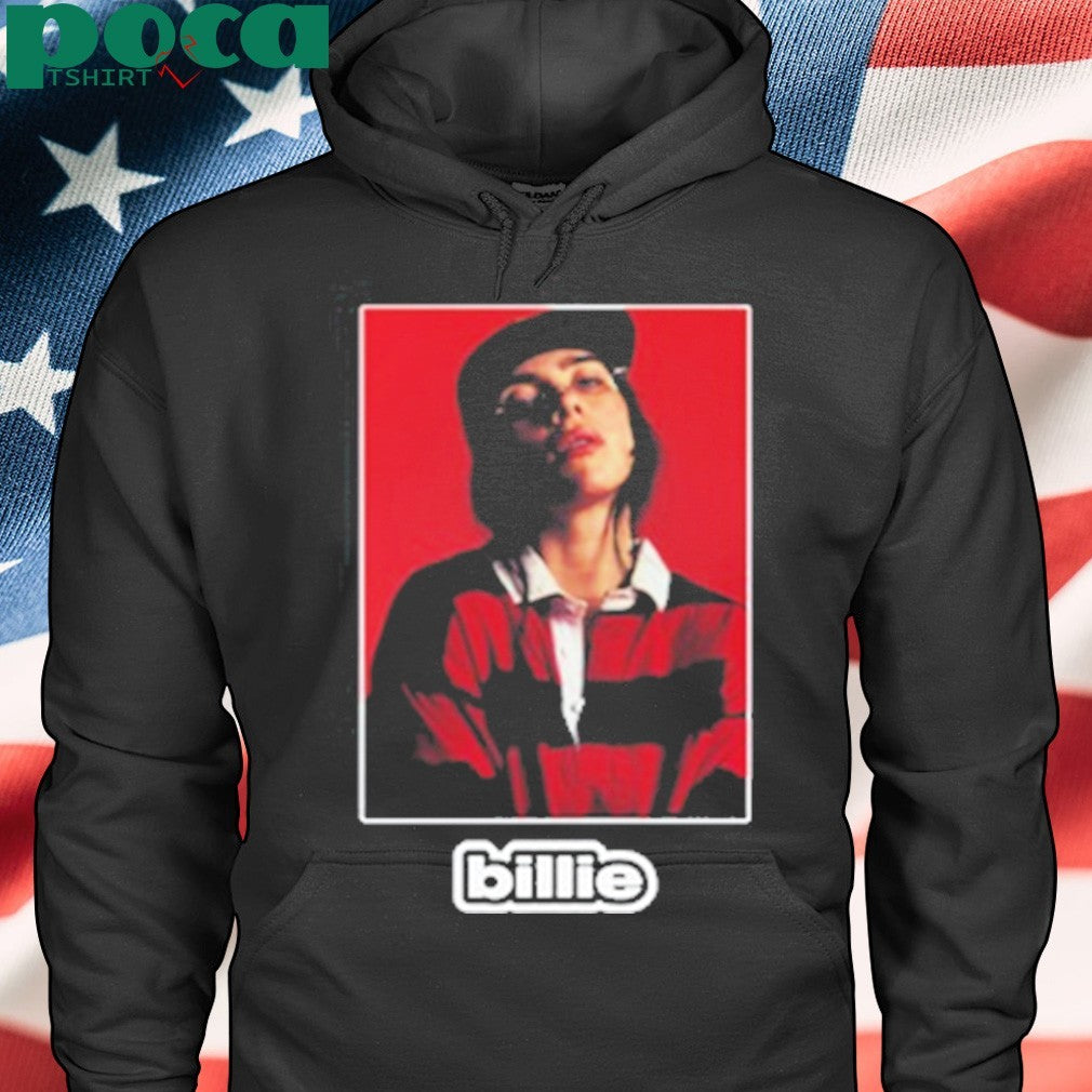 Billie Eilish Shirt Blue Billie Photo Shirt