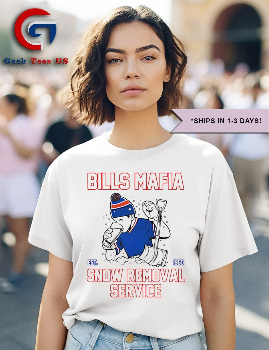 Bills Mafia Snow Removal service 1960 shirt