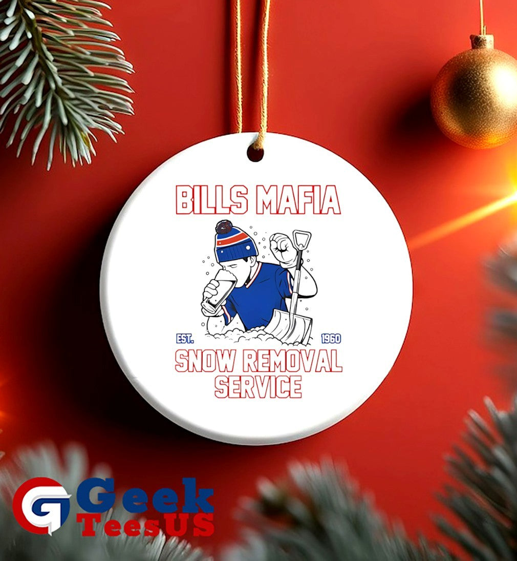 Bills Mafia Snow Removal service 1960 shirt