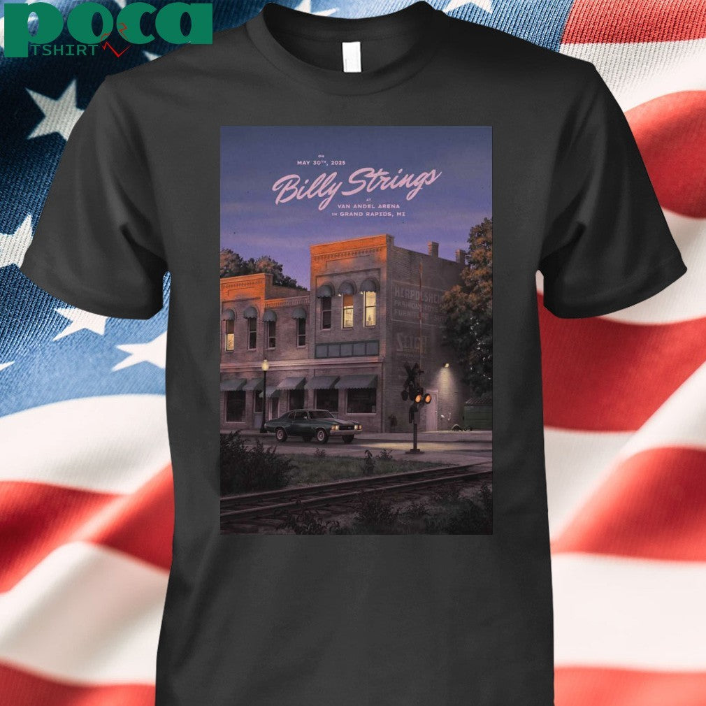 Billy Strings Grand Rapids MI 5-30-2025 Poster Shirt
