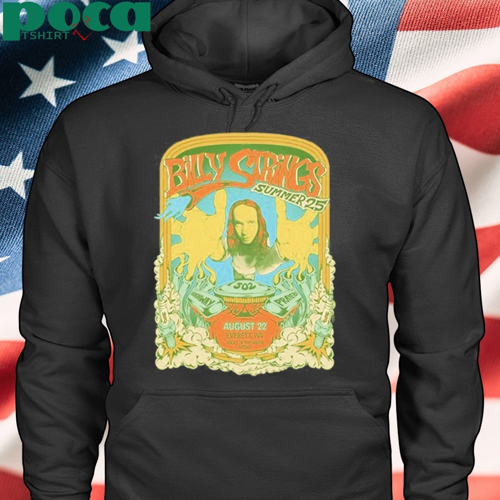 Billy Strings In Everett WA On Aug 22 2025 Tour Shirt