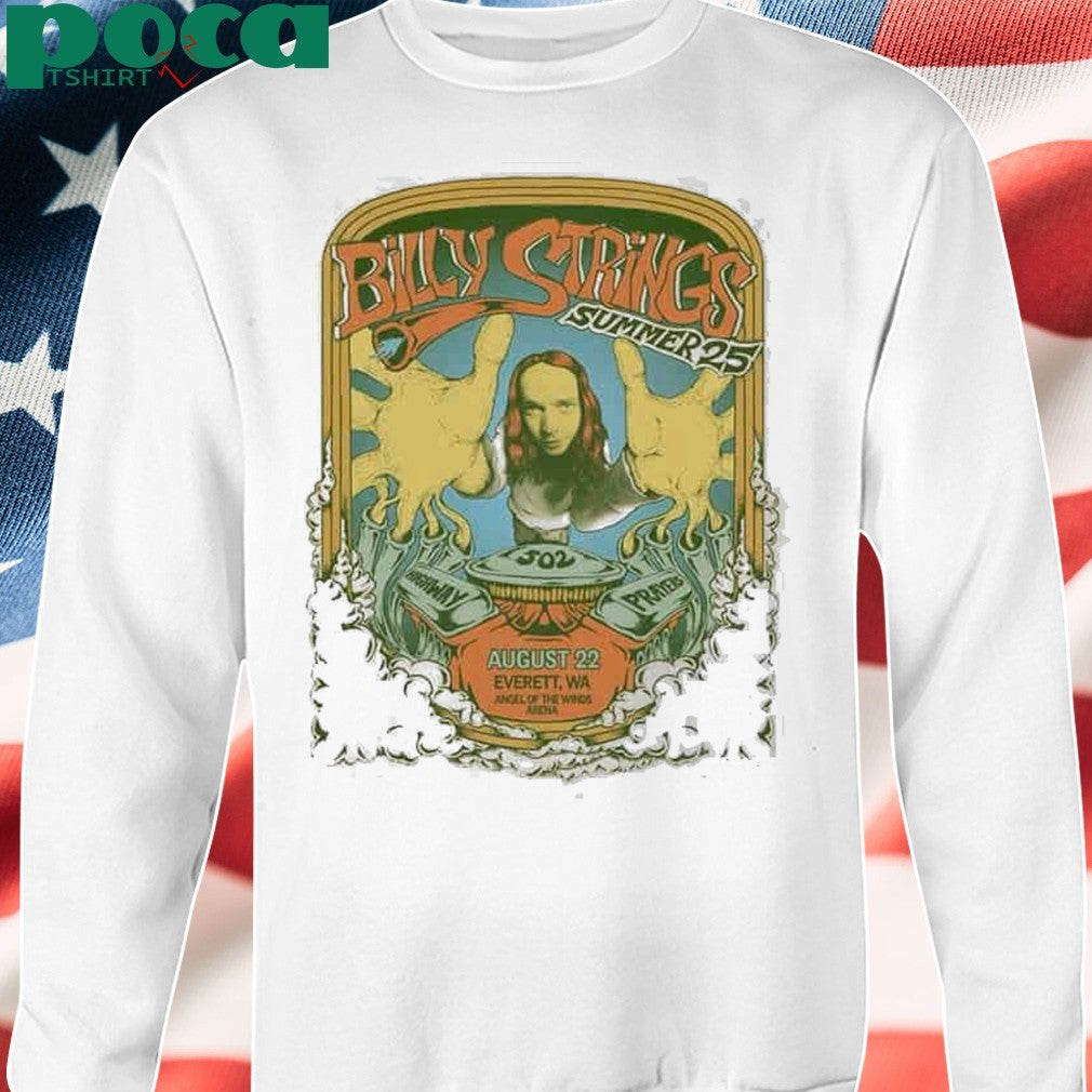 Billy Strings Summer 2025 In Everett WA At Angel Of The Wild Arena On August 22