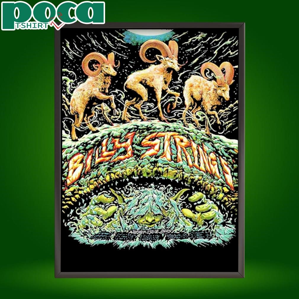 Billy Strings Winter Tour 2025 Poster By Milestsang Billy Goats Gruff Fable Unisex T-Shirt