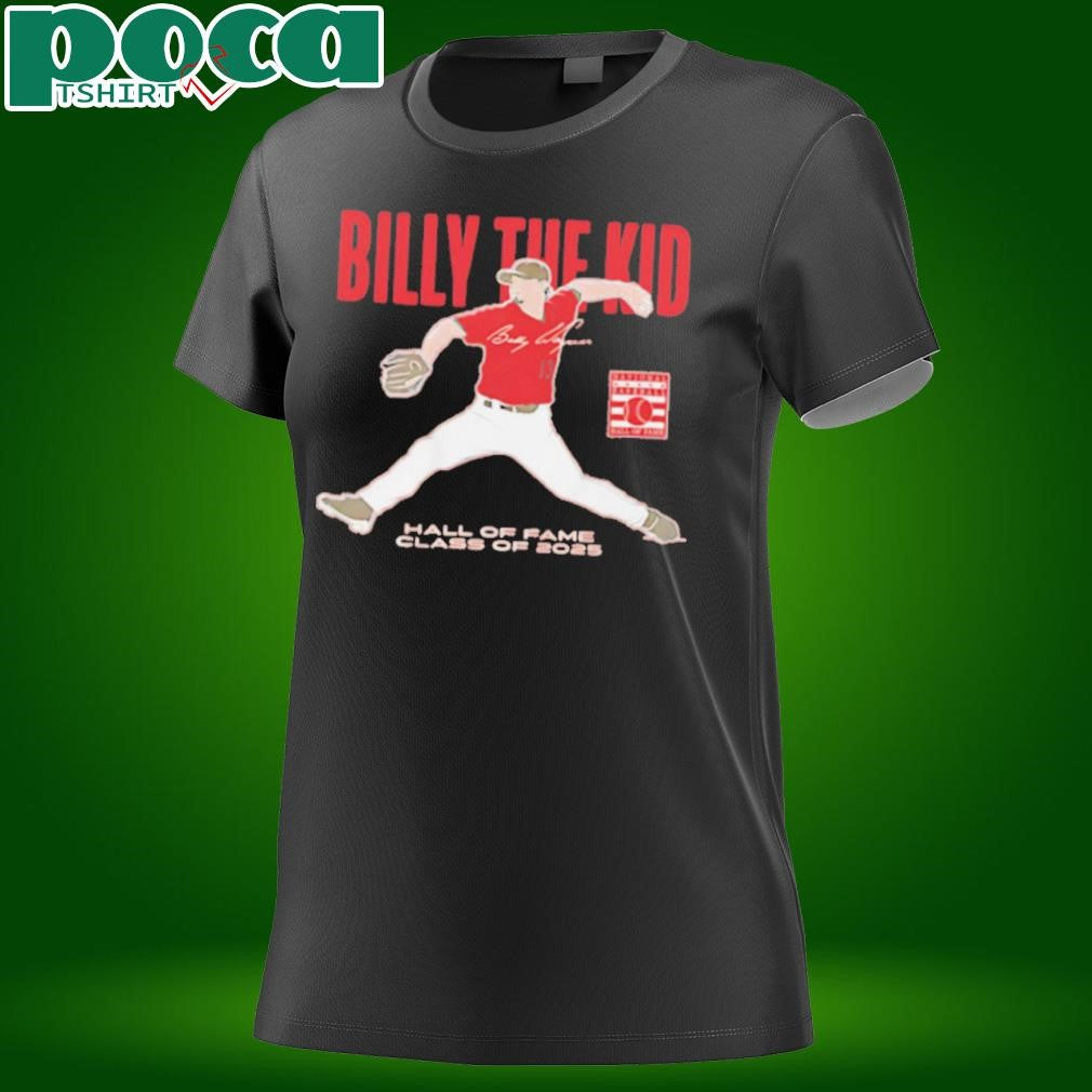 Billy Wagner Hall of Fame class of 2025 signature shirt
