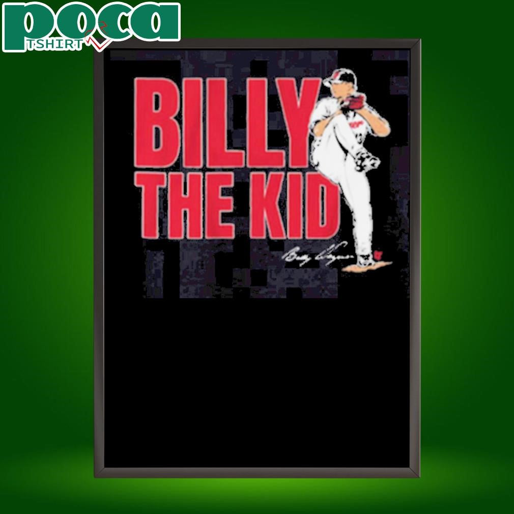Billy Wagner The Kid Pose Atlanta Braves MLB Baseball t shirt