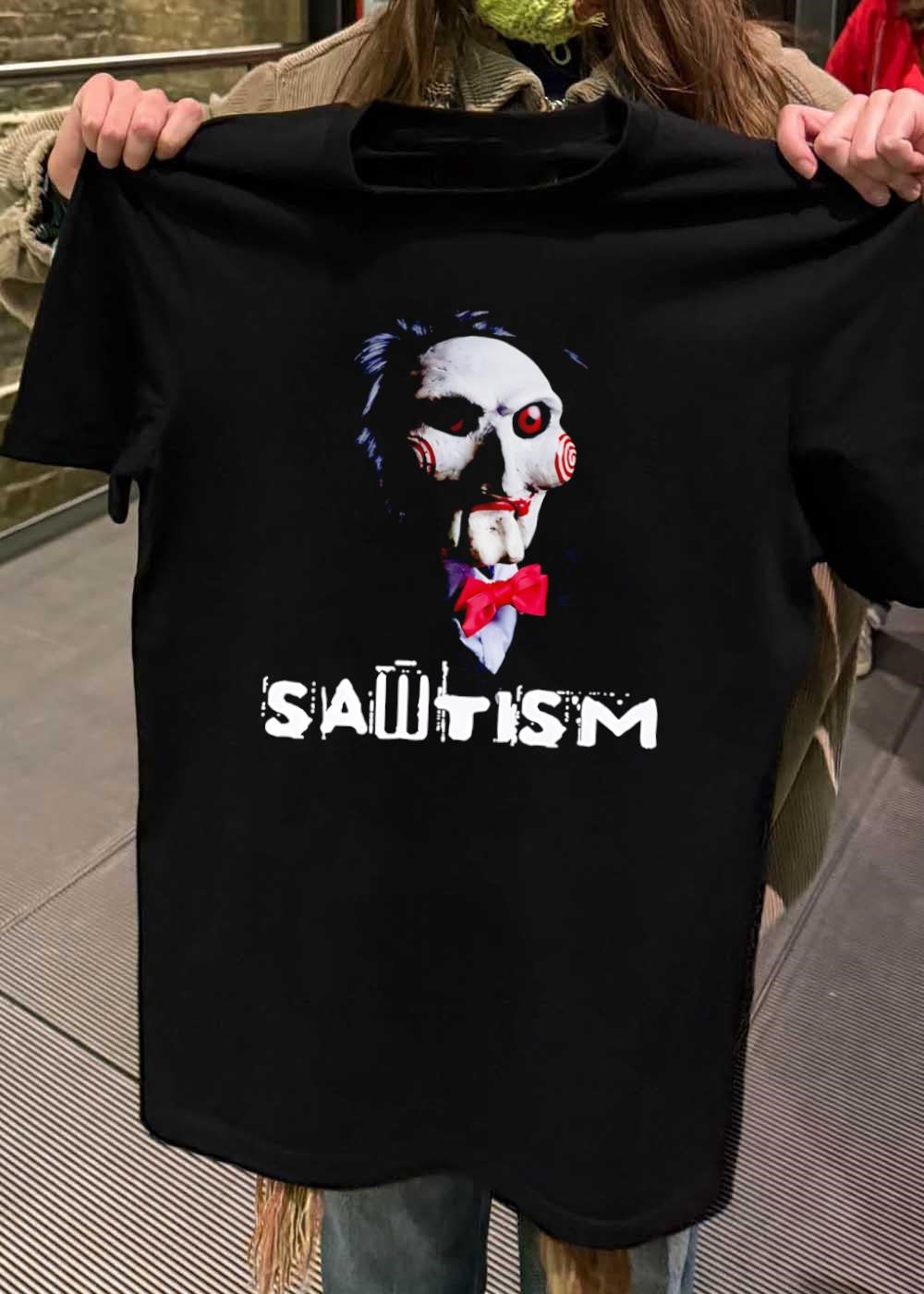 Billy the Puppet Horror Movie Sawtism shirt