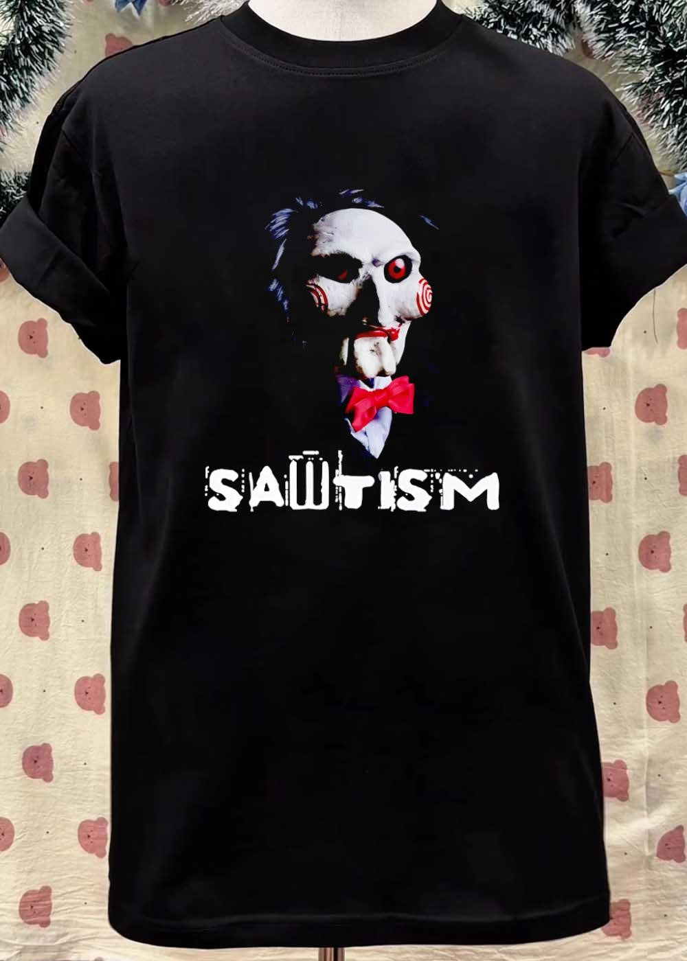 Billy the Puppet Horror Movie Sawtism shirt