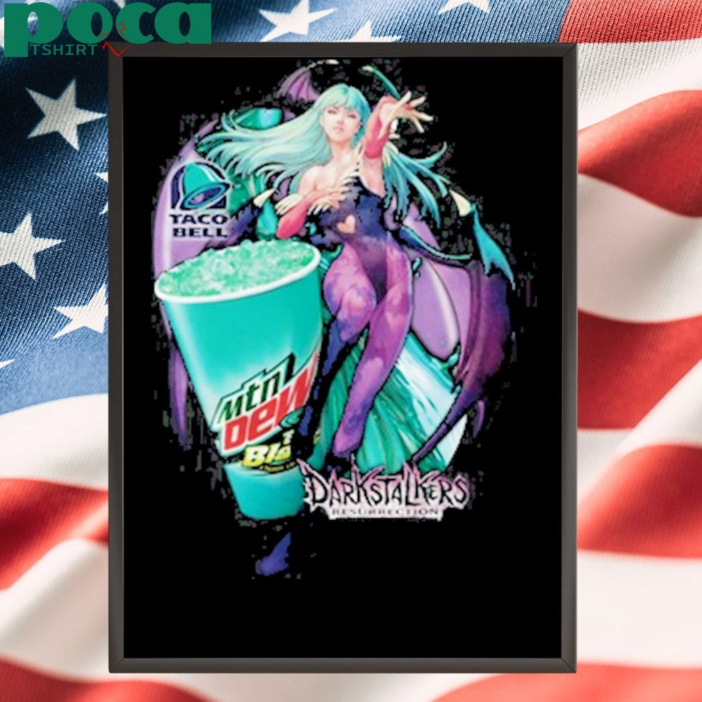 Bja-Bat Baja Blast Darkstalkers Resurrection Shirt