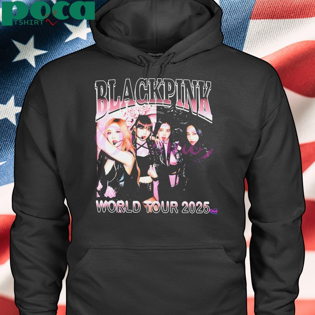 Blackpink World Tour 2025 Kpop Concert Poster shirt