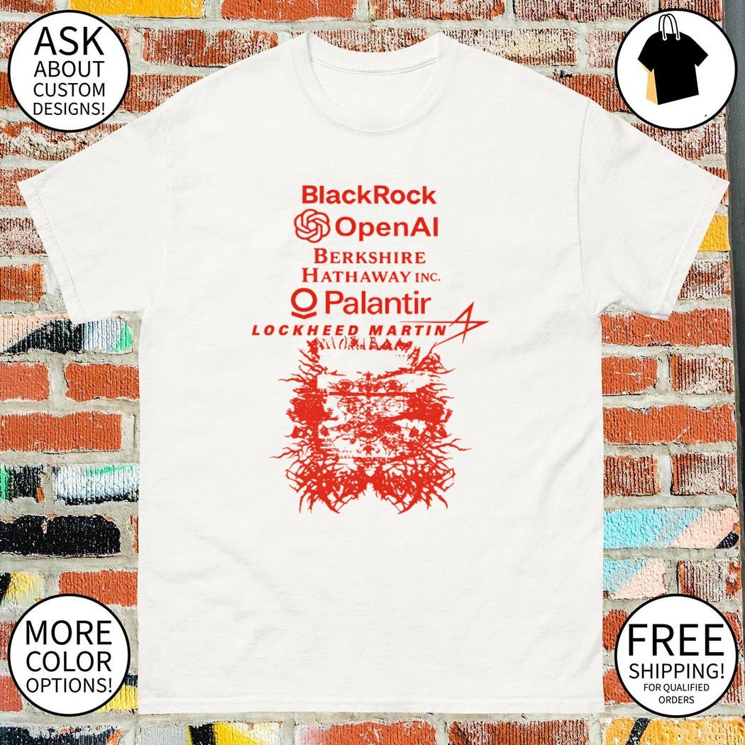 Blackrock Openai Berkshire Hathaway Inc O Palantir Lockheed Martin shirt