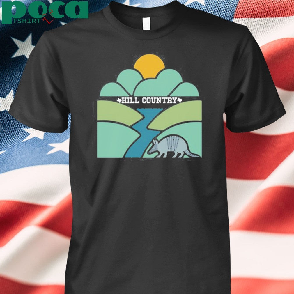Blacktop Mojo Hill Country Kerr County Texas Shirt